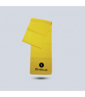 Latex Band gelb 1,2 m light in Verpackung