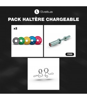 Laadbaar halterpakket