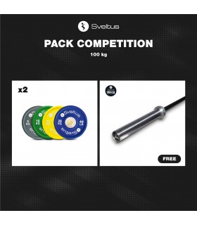 Pack compétition + barre olympique V2 offerte