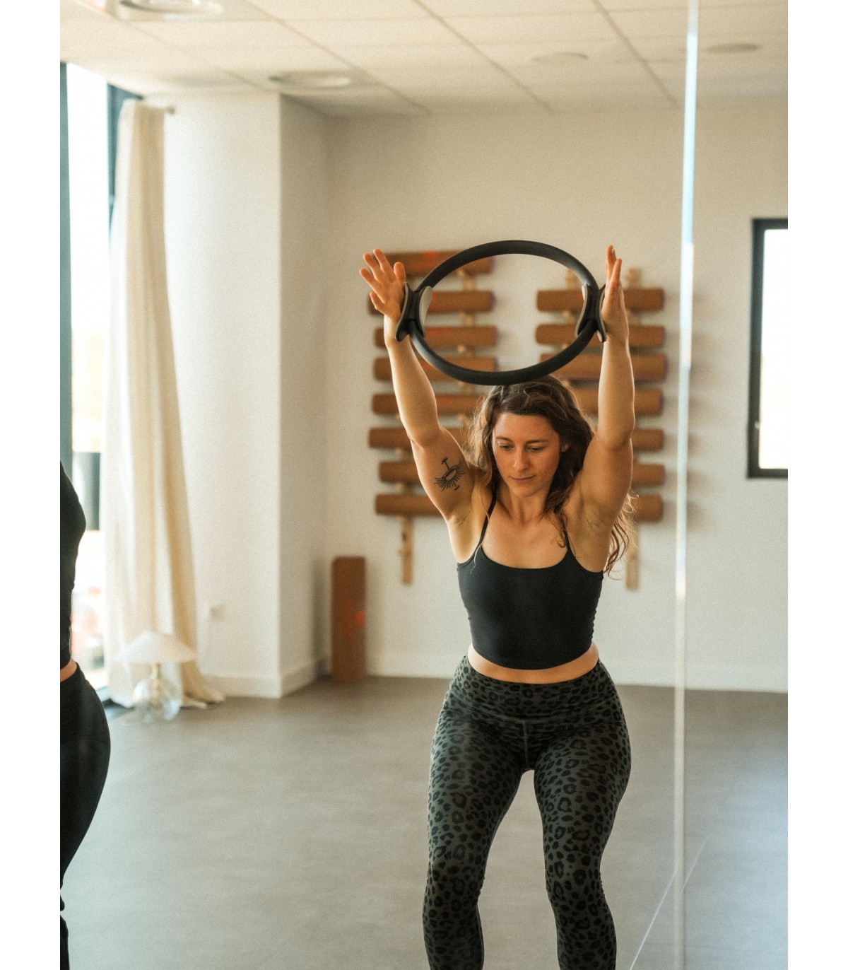 Anneau De Pilates Cercle 38 Cm Noir/Gris – Fitness & Souplesse