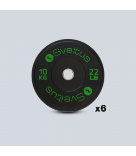 Trainingsschijvenpakket 10kg x6