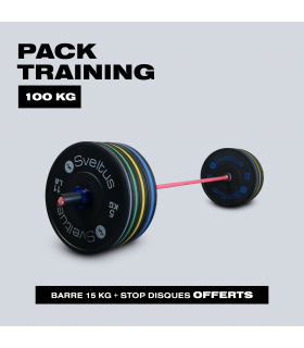 Trainingspakket + gratis keramische olympische stang
