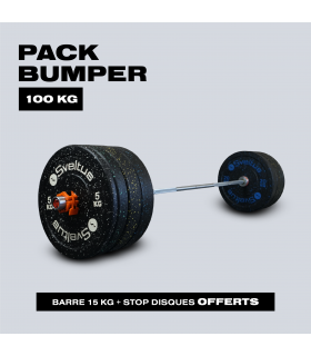 Pack de parachoques + barra olímpica de regalo