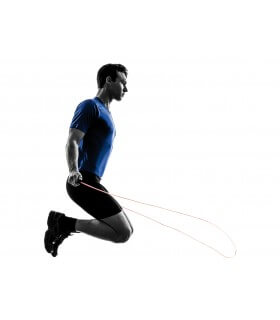 Adjustable jumping rope