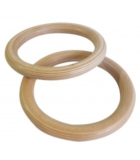 Wooden gymnastic rings x2