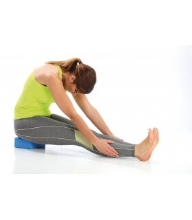 Yoga Brick Schaumstoff blau