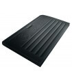 Foldable foam mat black 190x90 cm