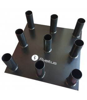 Rack para barras olimpicas