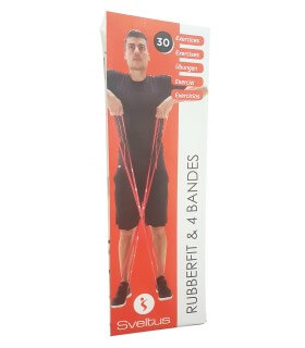 Poster Rubberfit et 4 bandes