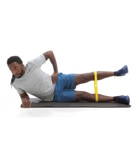 Set van 4 aerobic latex banden