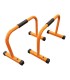 Parallel mini bars 45cm - orange - pair