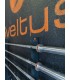Wall-mounted bar rack