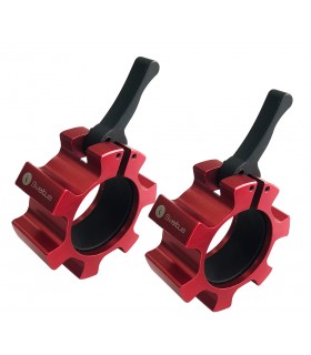 Aluminium stop disc red Ø51 mm x2