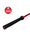 Barra olímpica cerakote 20kg - rojo