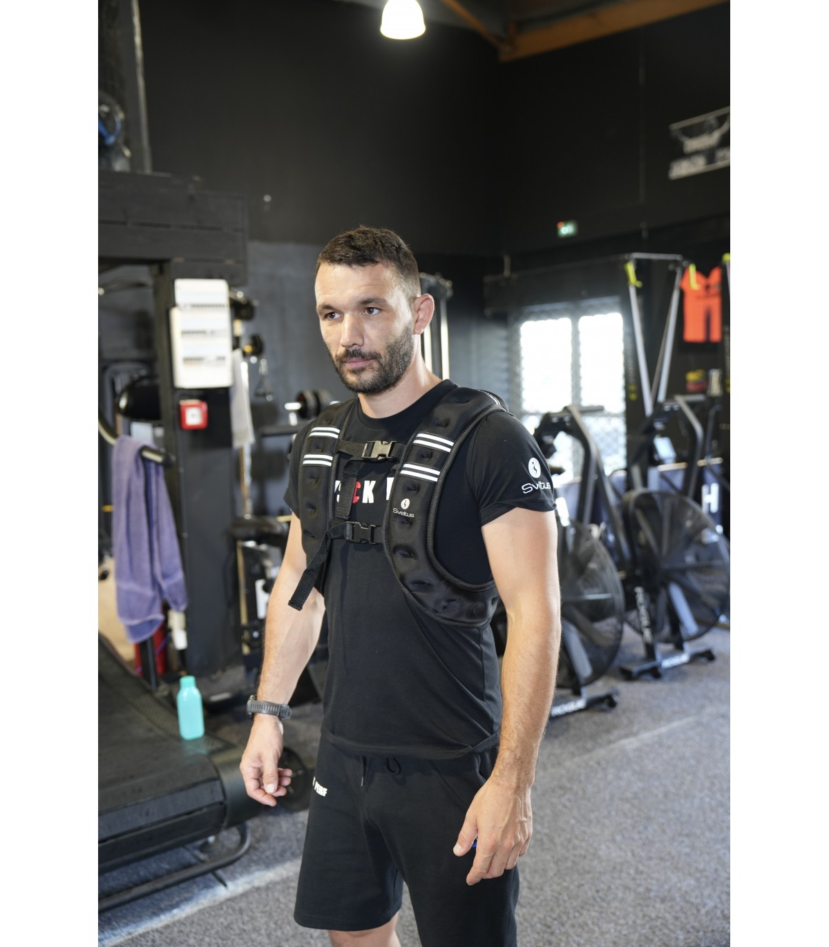 Gilet Lesté Ajustable Jusqu'à 20kg – Parfait Pour Le Fitness, La Musculation Et La Perte De Poids