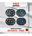 Pack bumper + barre olympique offerte