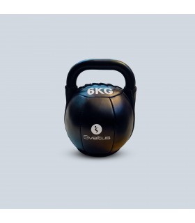 Zachte kettlebell PU zwart
