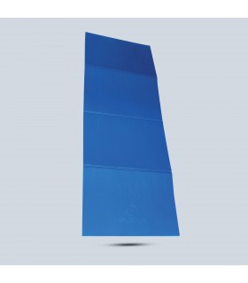 Blauer Mattenteppich 140x50 cm