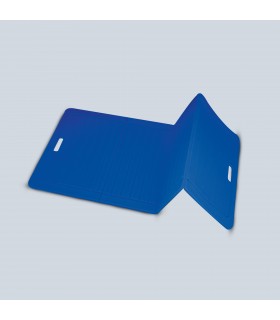 Opvouwbaar tapijt blauw 140x60 cm