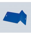 Alfombra plegable azul 140x60 cm