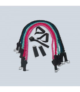 Set mit 5 elastischen Gurten Pro