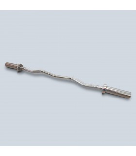Barra olimpica EZ 120 cm + 2 topes de disco