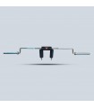 Safety squat bar 220 cm + 2 stop discs