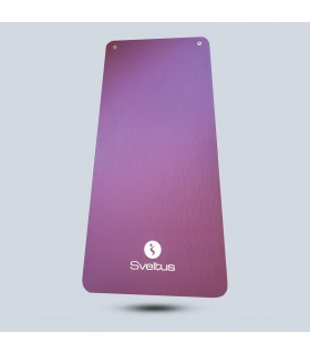 Plum/grey studio carpet 140x60 cm