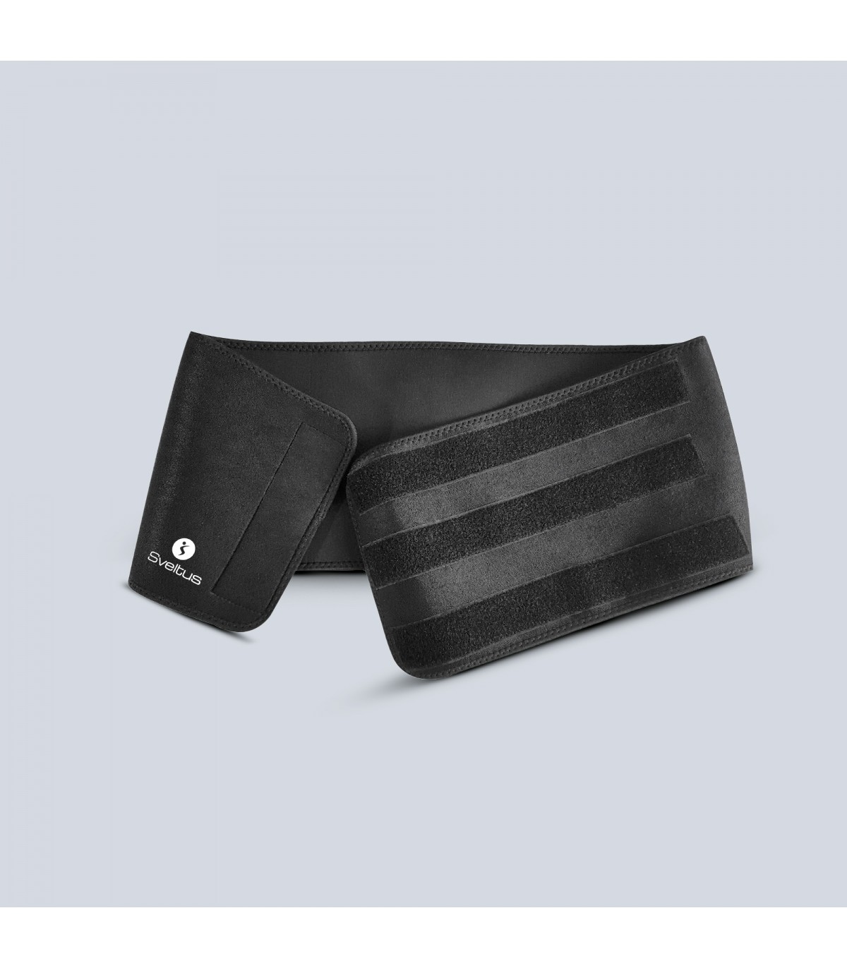 Ceinture De Sudation SWEAT BELT – Abdos Et Taille – Extensible – Homme/Femme – Noir